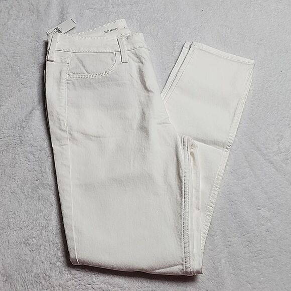 2638 NWT Old Navy High-Waisted Wow Skinny Jeans Size 8 - Picture 3 of 6